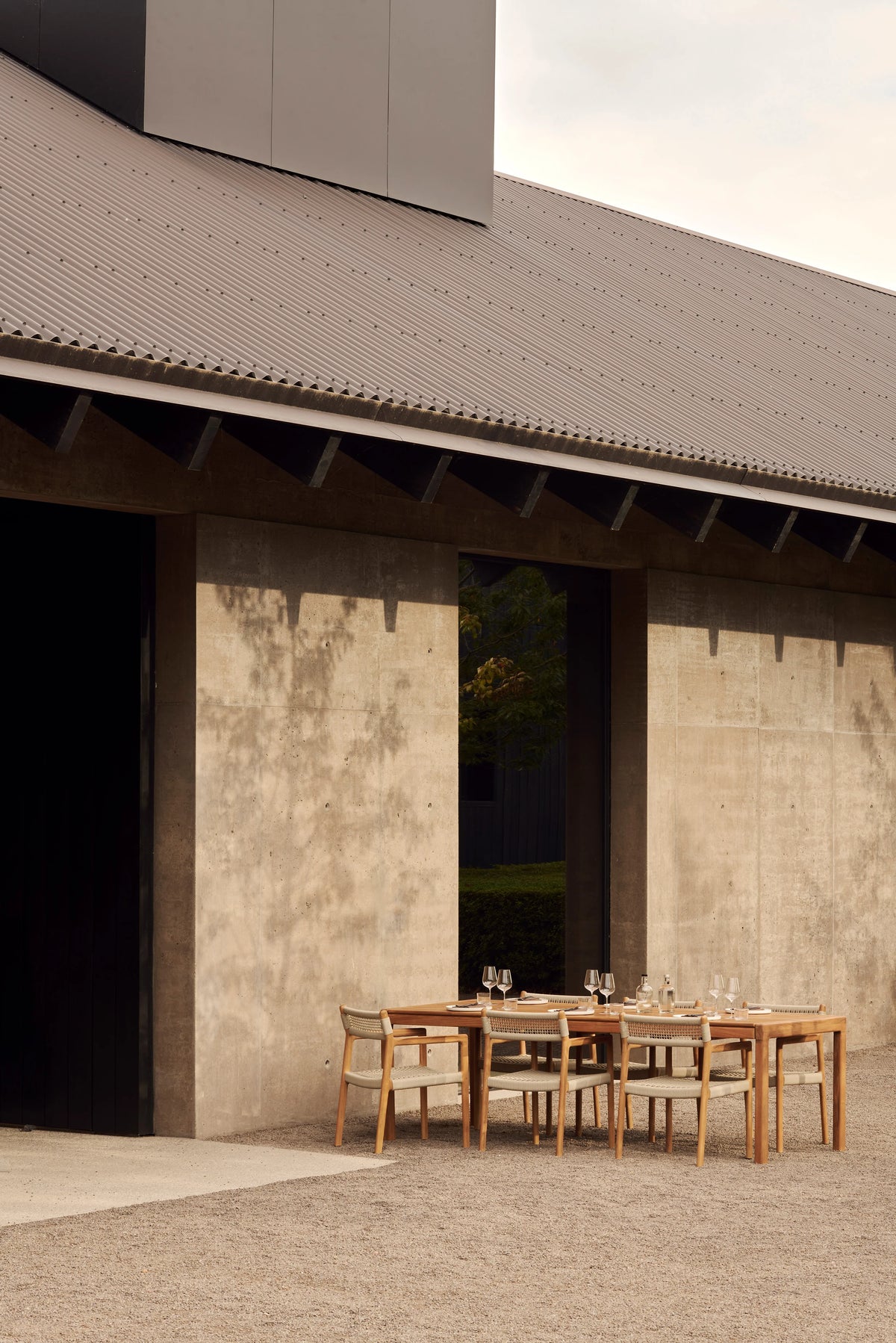 Bok 10304 Extendable Outdoor Dining Table - Teak-8