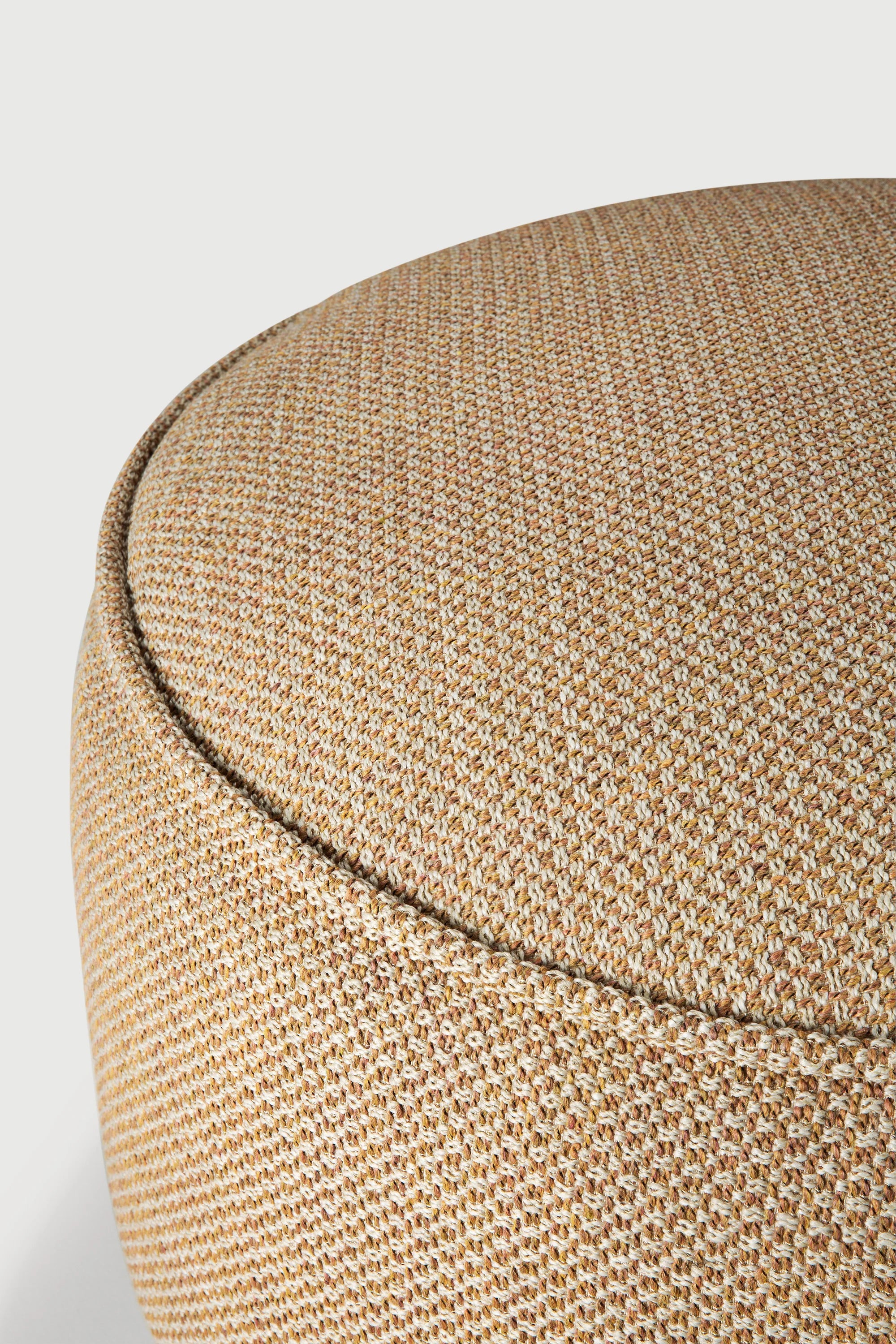 Donut 20077 Outdoor Pouf - Marsala Check-3