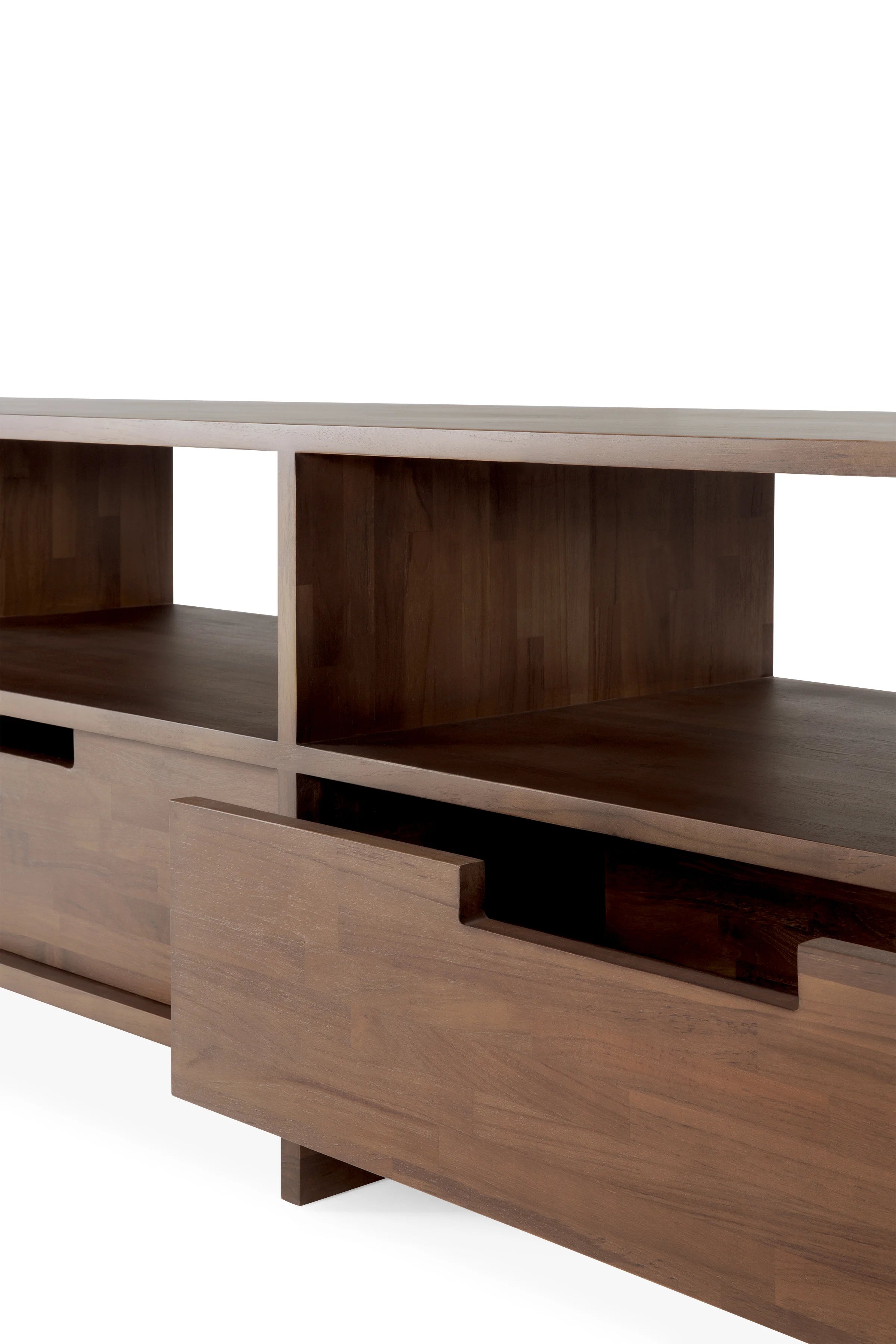 Kabuki 10792 TV Unit - Teak Brown-6