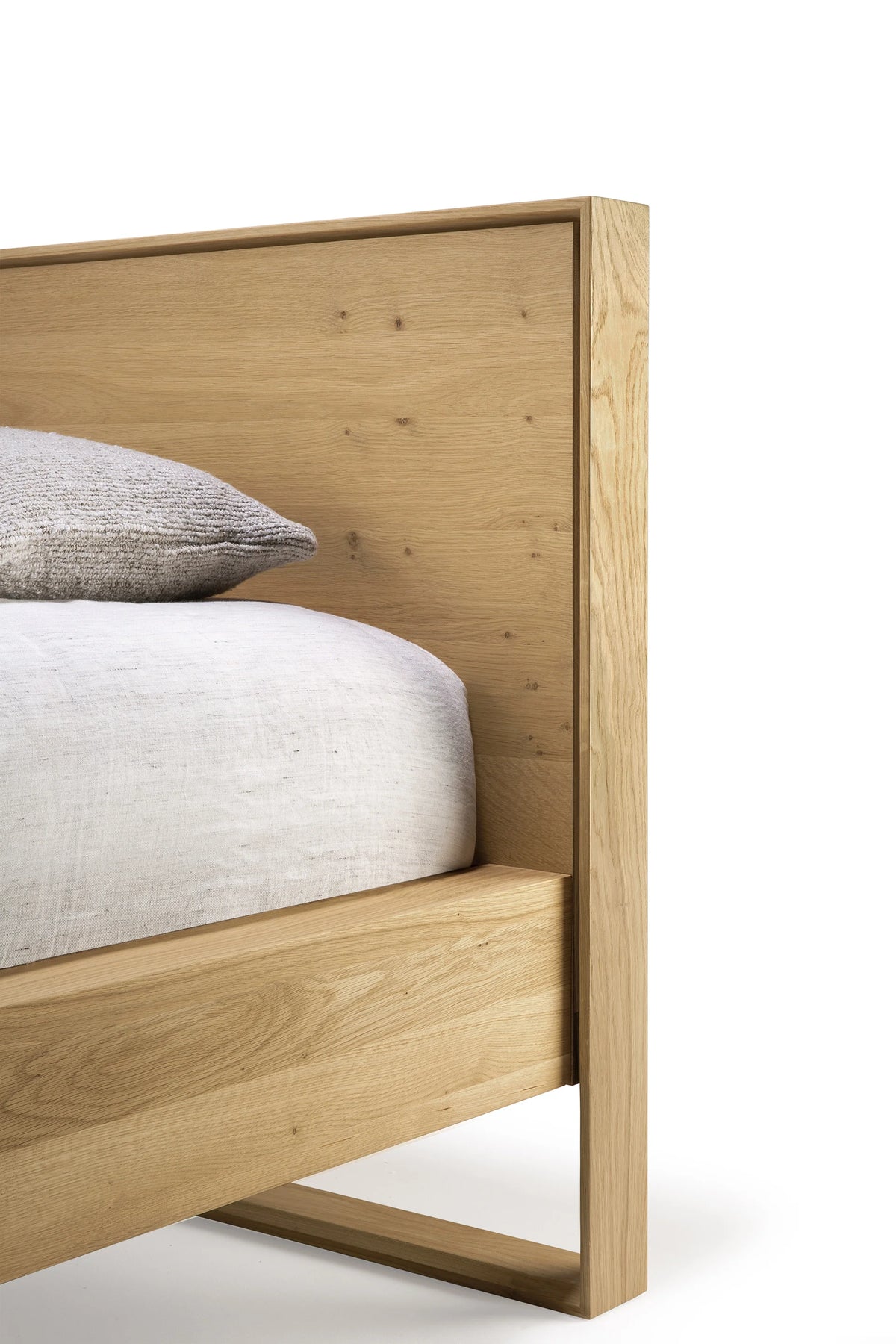 Nordic Bed – 204x220x91 / Wood (Oak)-8