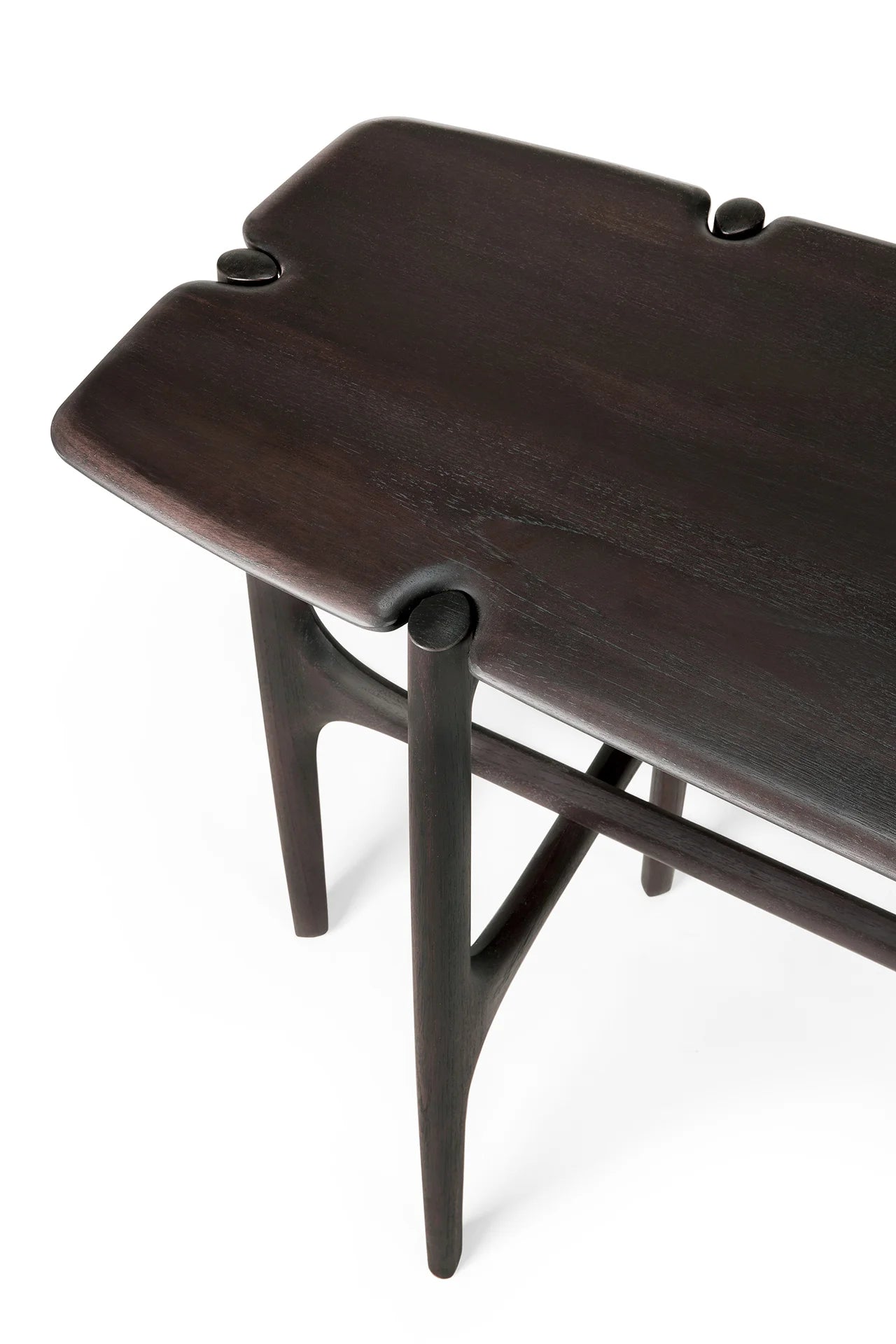 PI 11569 Console - Teak Dark Brown-5