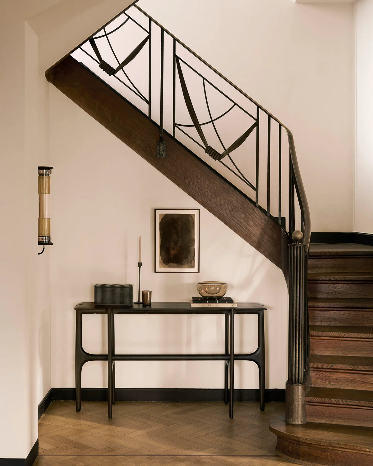 PI 11569 Console - Teak Dark Brown-2