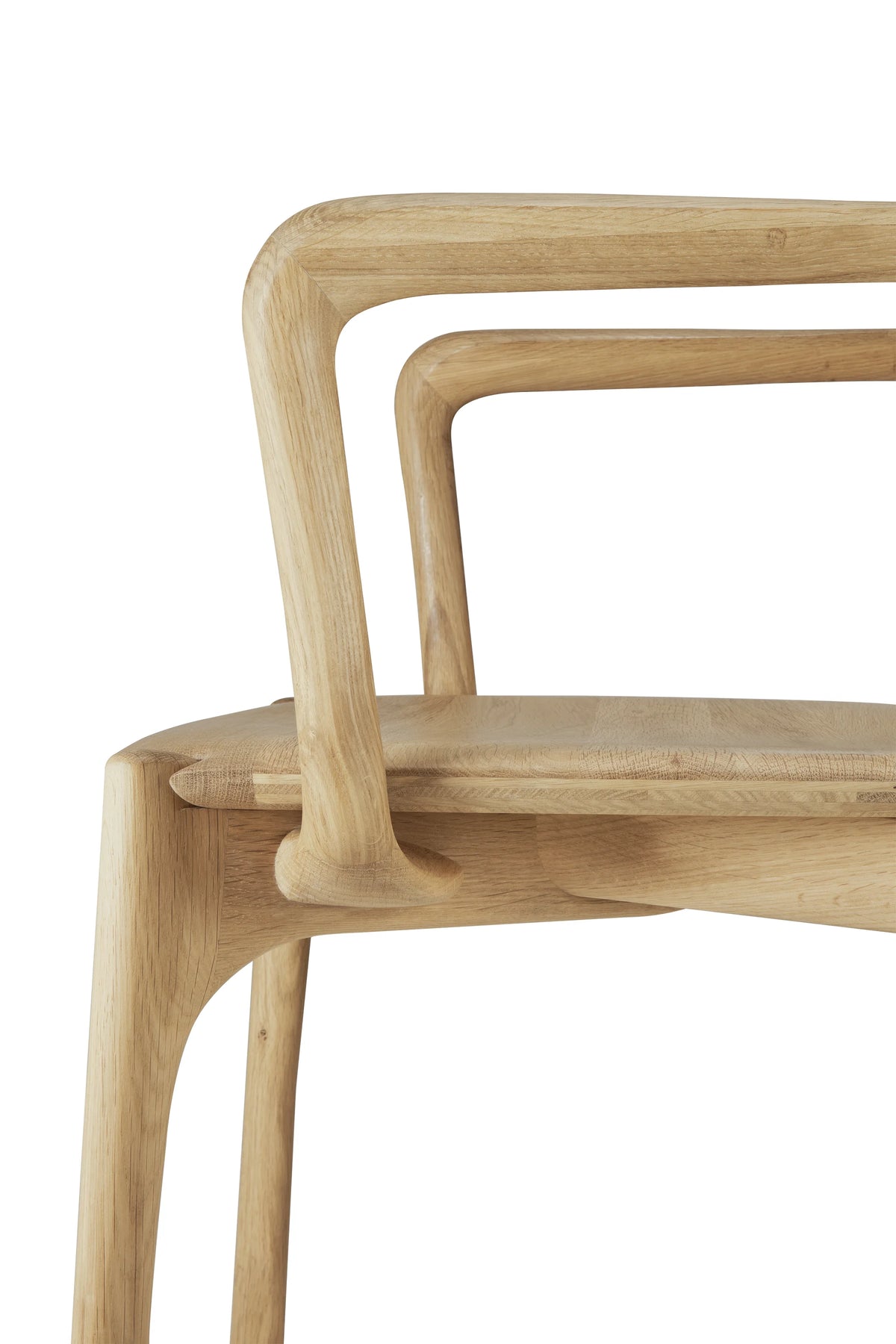 PI 51340 with Armrest Dining Chair - Natural Oiled Oak-10
