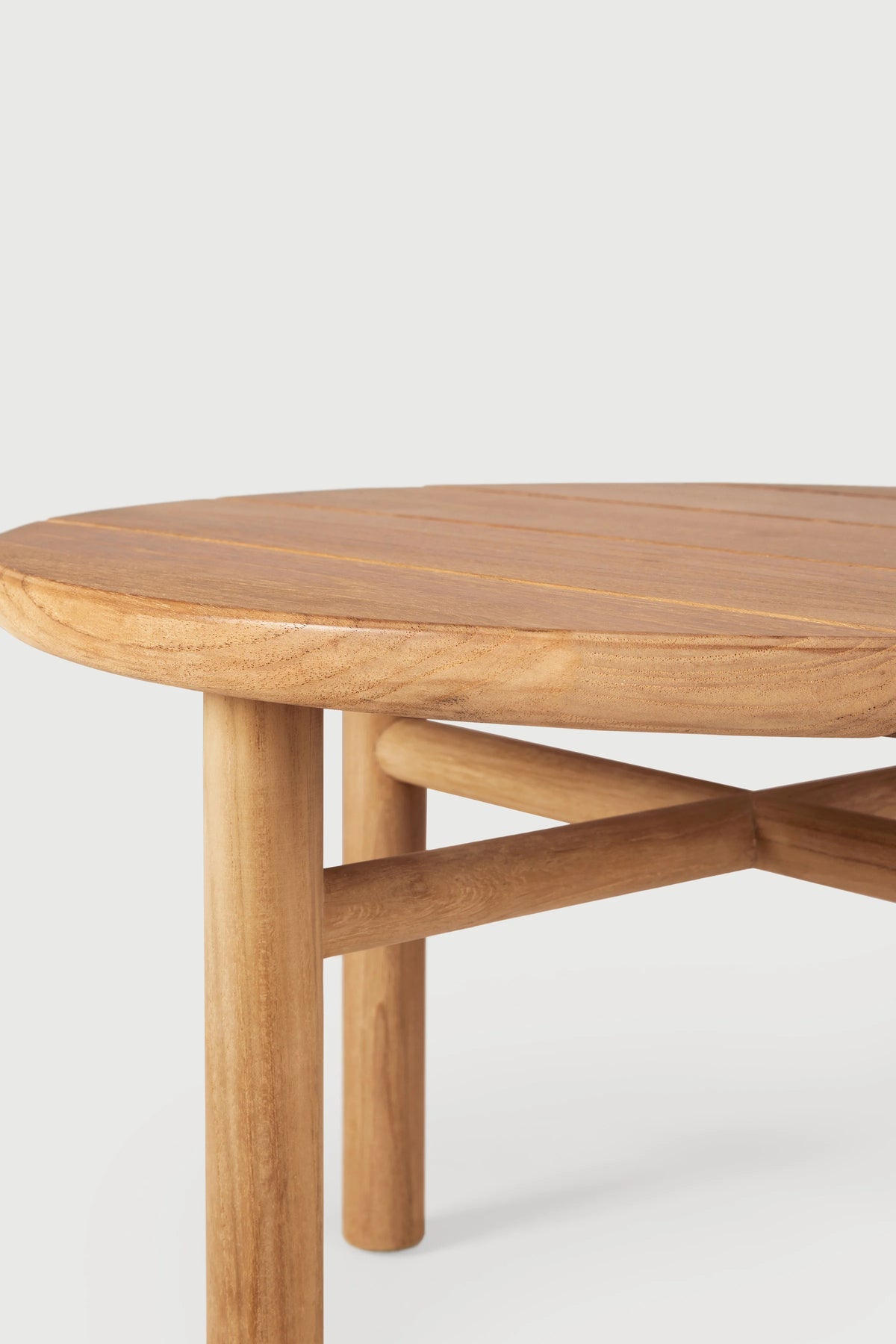 Quatro 10263 Outdoor Side Table - Teak-8