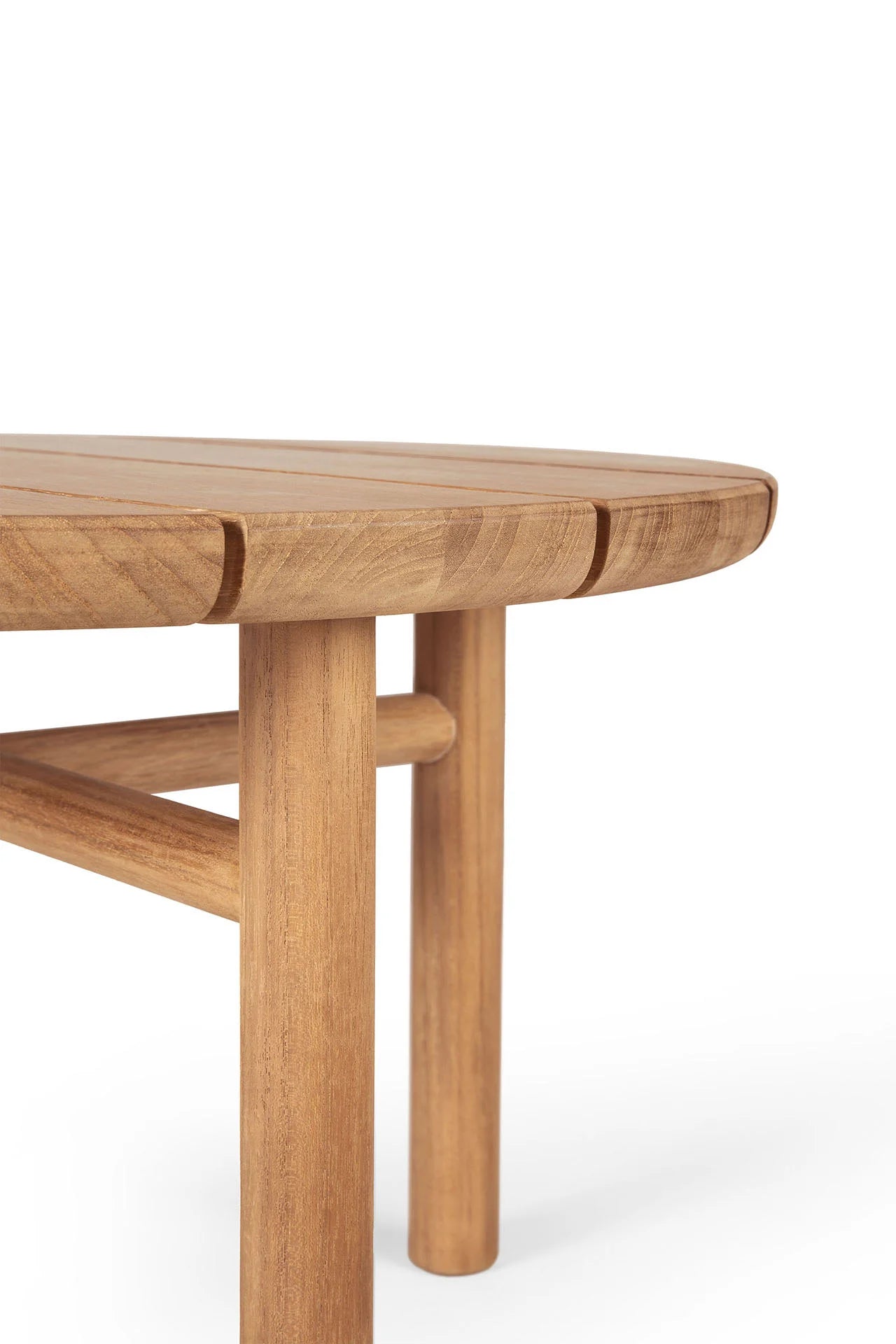 Quatro 10263 Outdoor Side Table - Teak-9