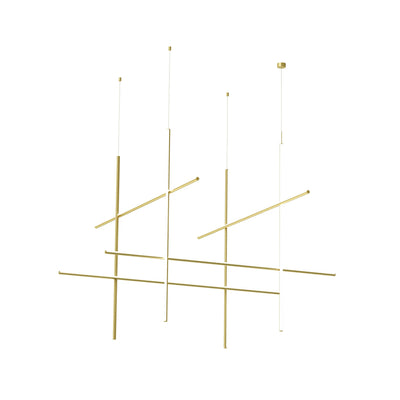 Coordinates Module Suspension CLIII Pendant Lamp - Anodized Champagne