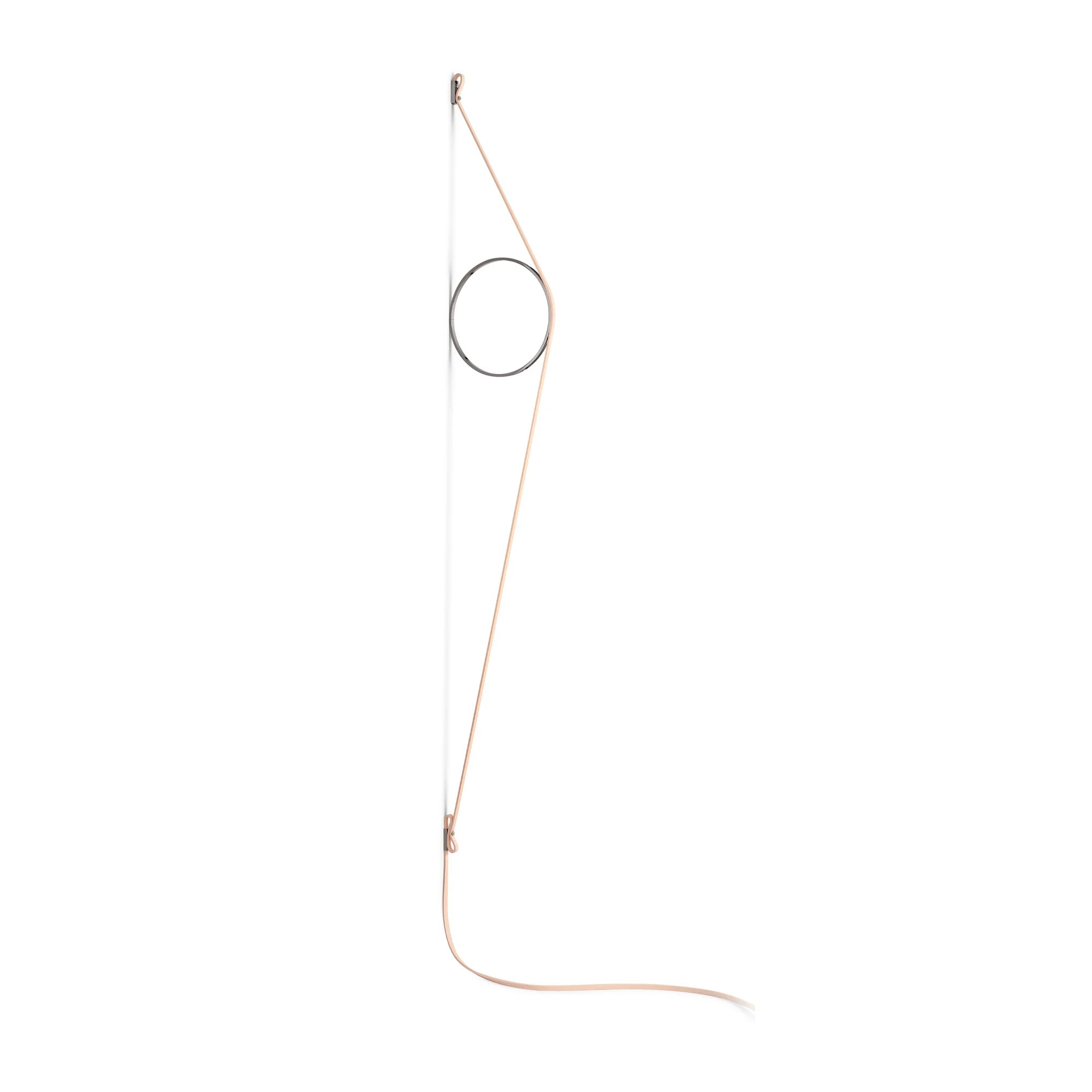Wirering Wall Lamp - Pink/Black-1