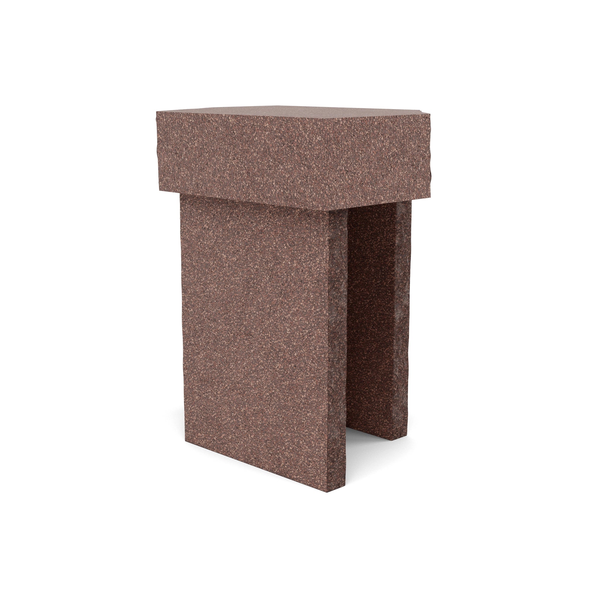 Kern 40 Side Table - Brown Terracotta-6