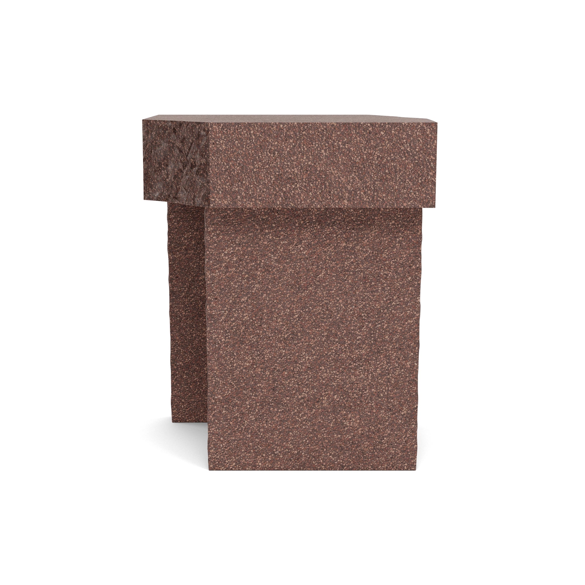 Kern 40 Side Table - Brown Terracotta-8