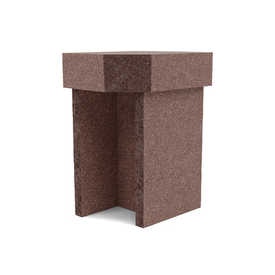 Kern 45 Side Table - Brown Terracotta