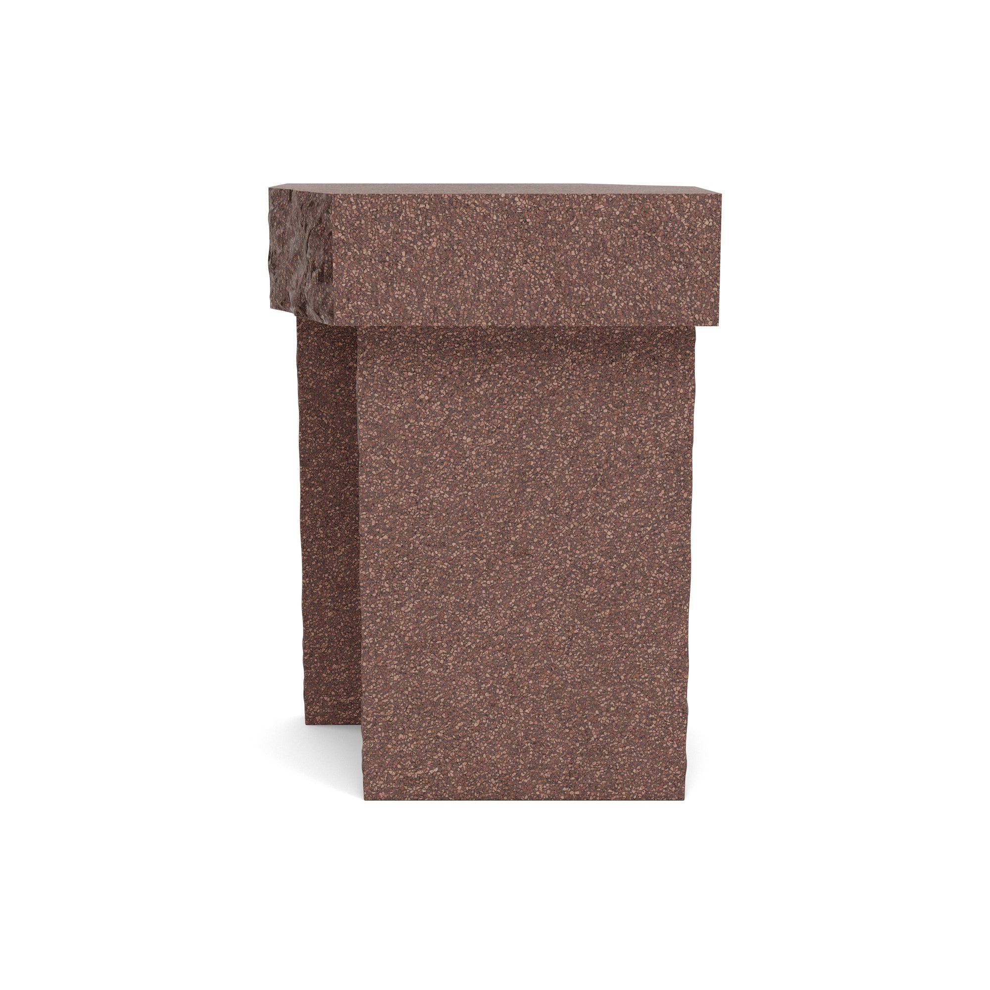 Kern 45 Side Table - Brown Terracotta-5