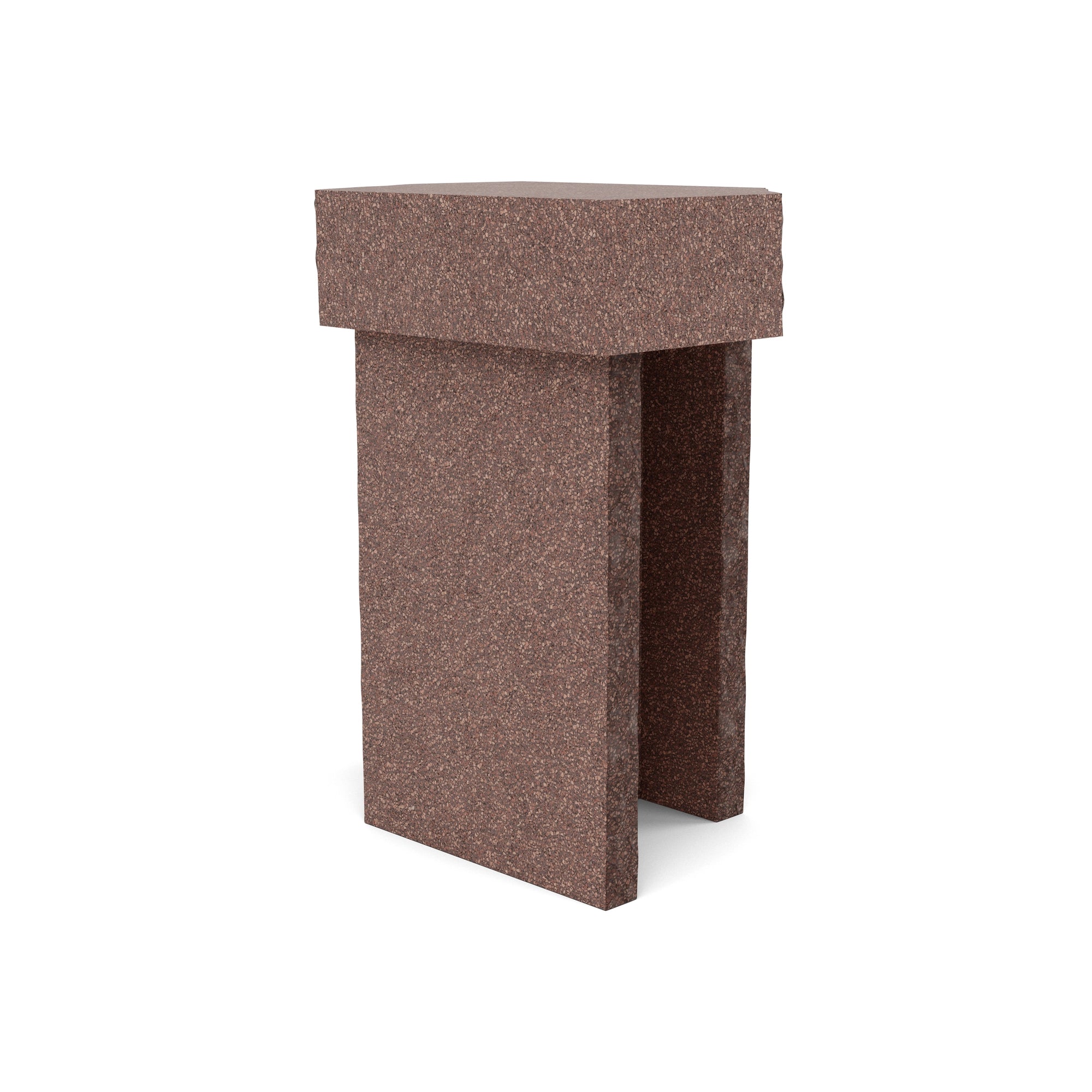 Kern 45 Side Table - Brown Terracotta-7