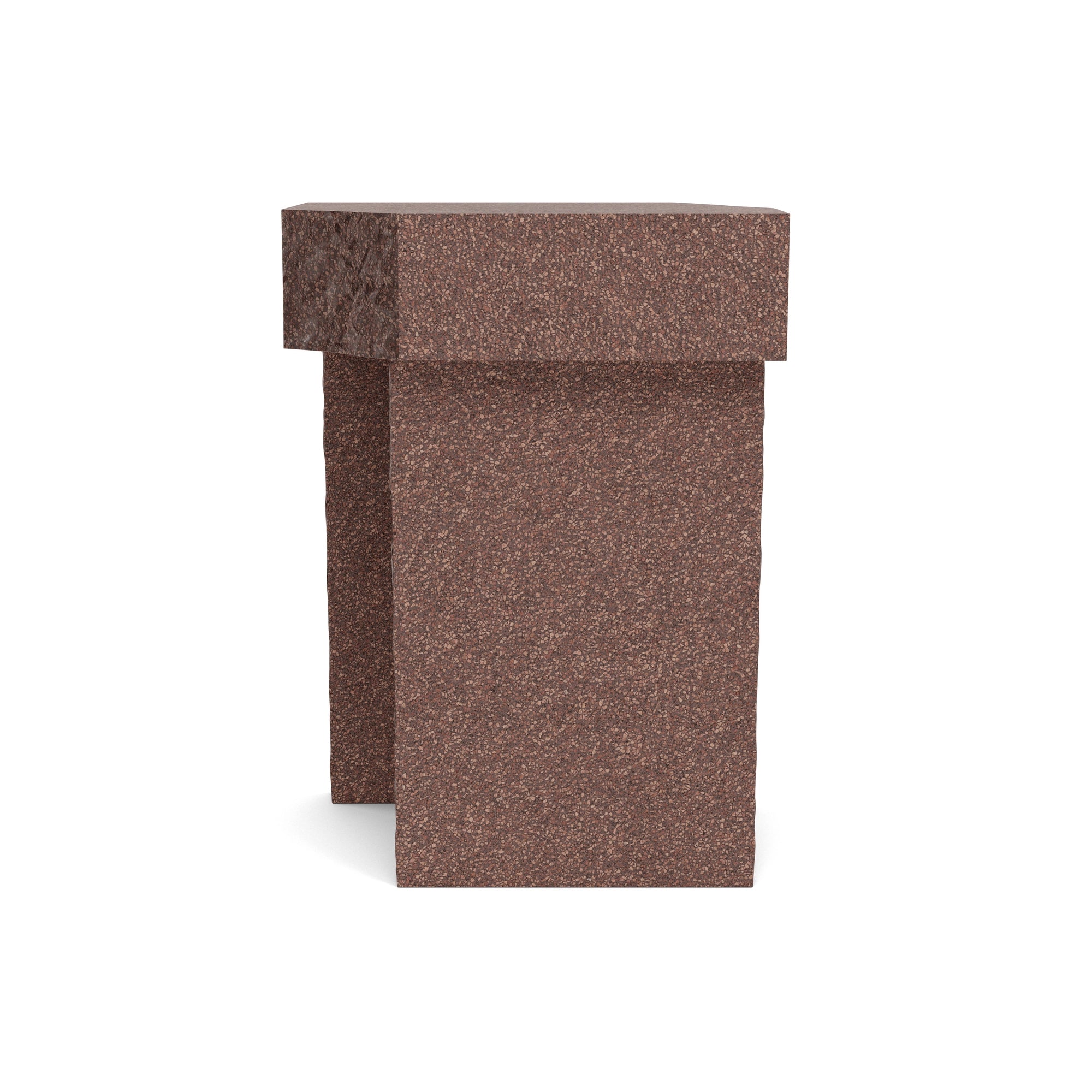 Kern 45 Side Table - Brown Terracotta-9