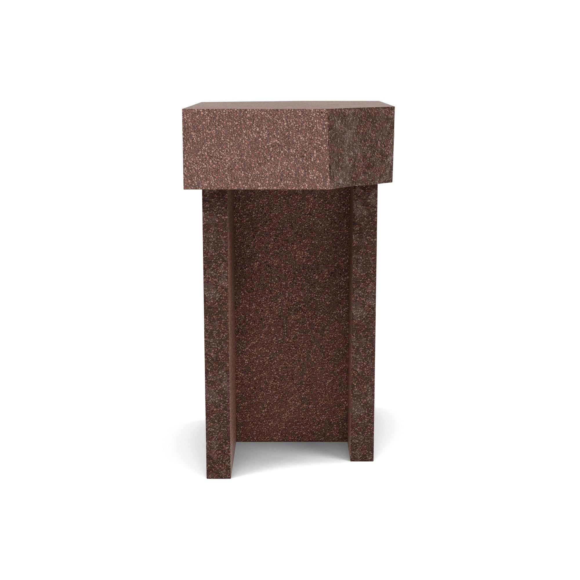 Kern 45 Side Table - Brown Terracotta-10