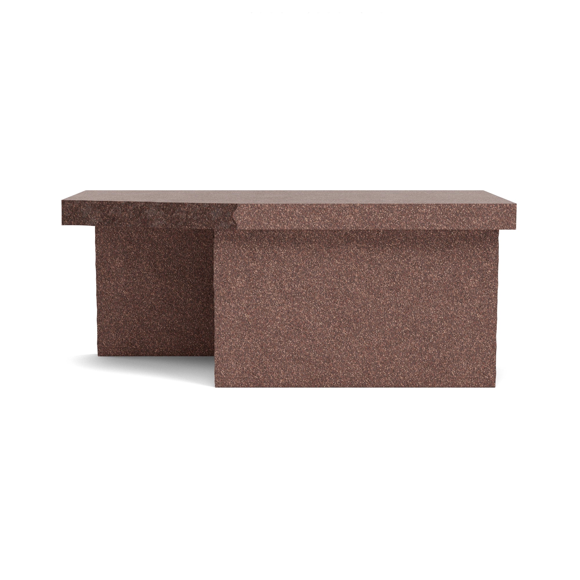 Kern 80 Coffee Table - Brown Terracotta-6
