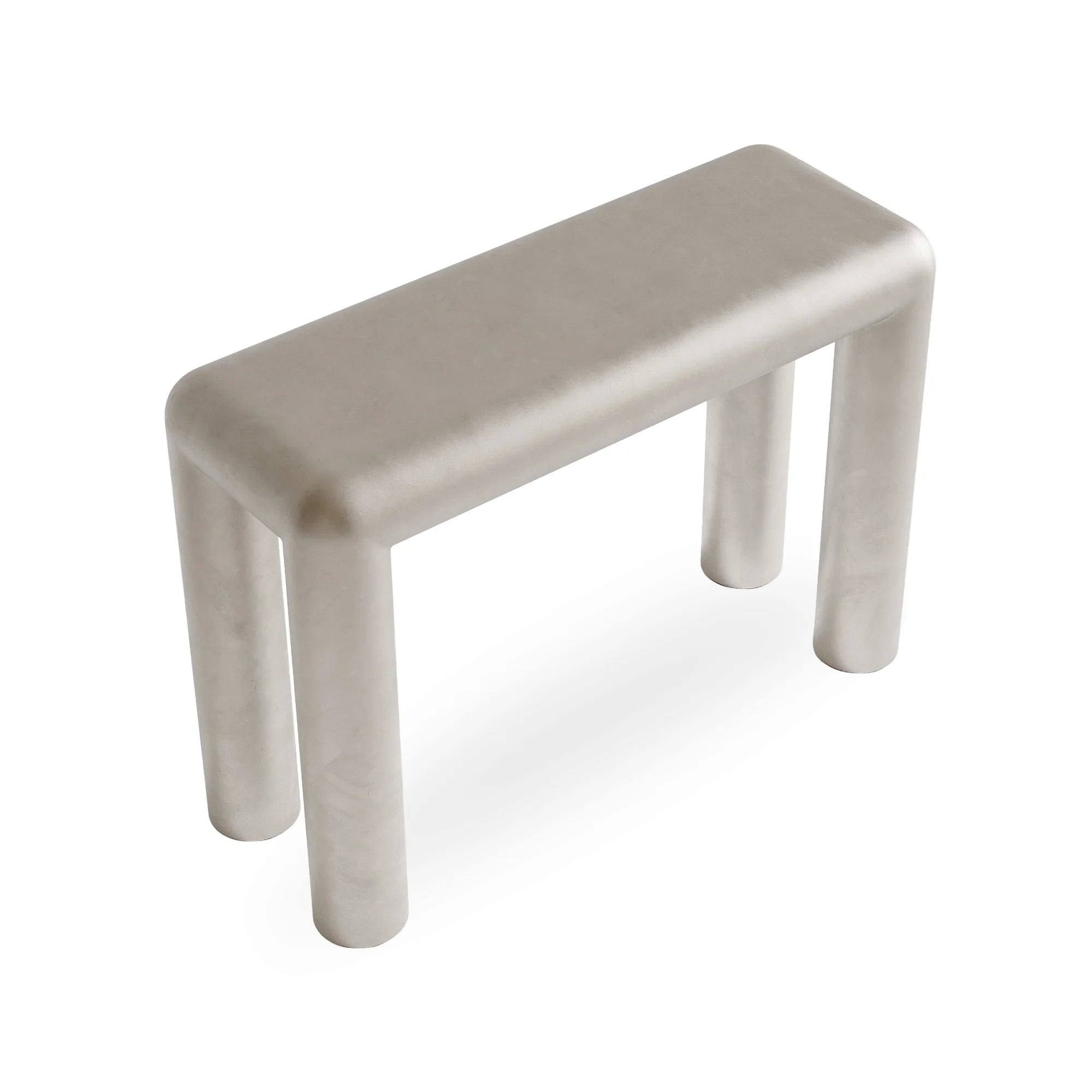 Cubio CN2018 Console Table - Raw Aluminium-4