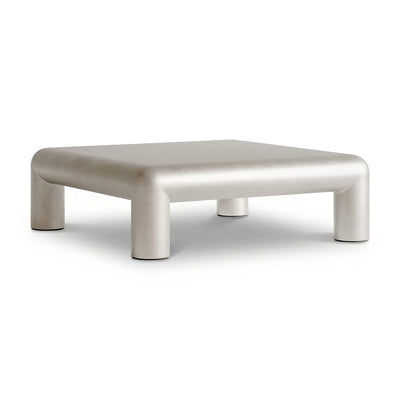 Cubio CT2000 Square Coffee Table - Raw Alumnium
