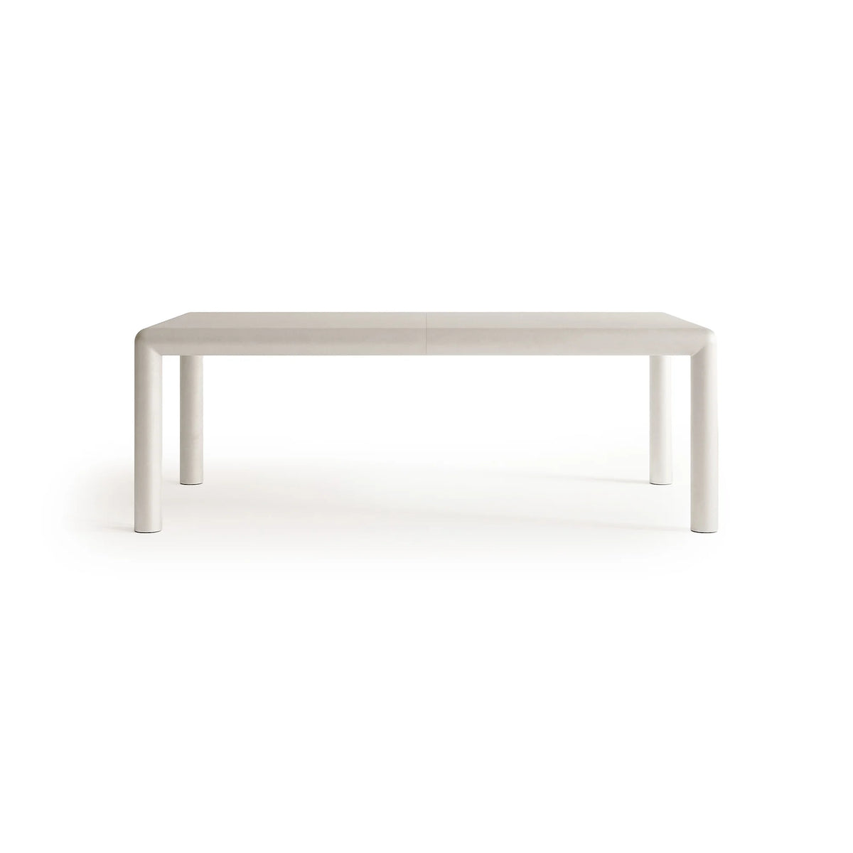 Cubio 210 Dining Table - Raw Aluminium-4