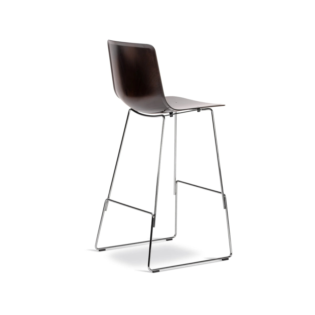 Pato 4303 77 Paper Sledge Bar Stool - Chrome/Papershell-4