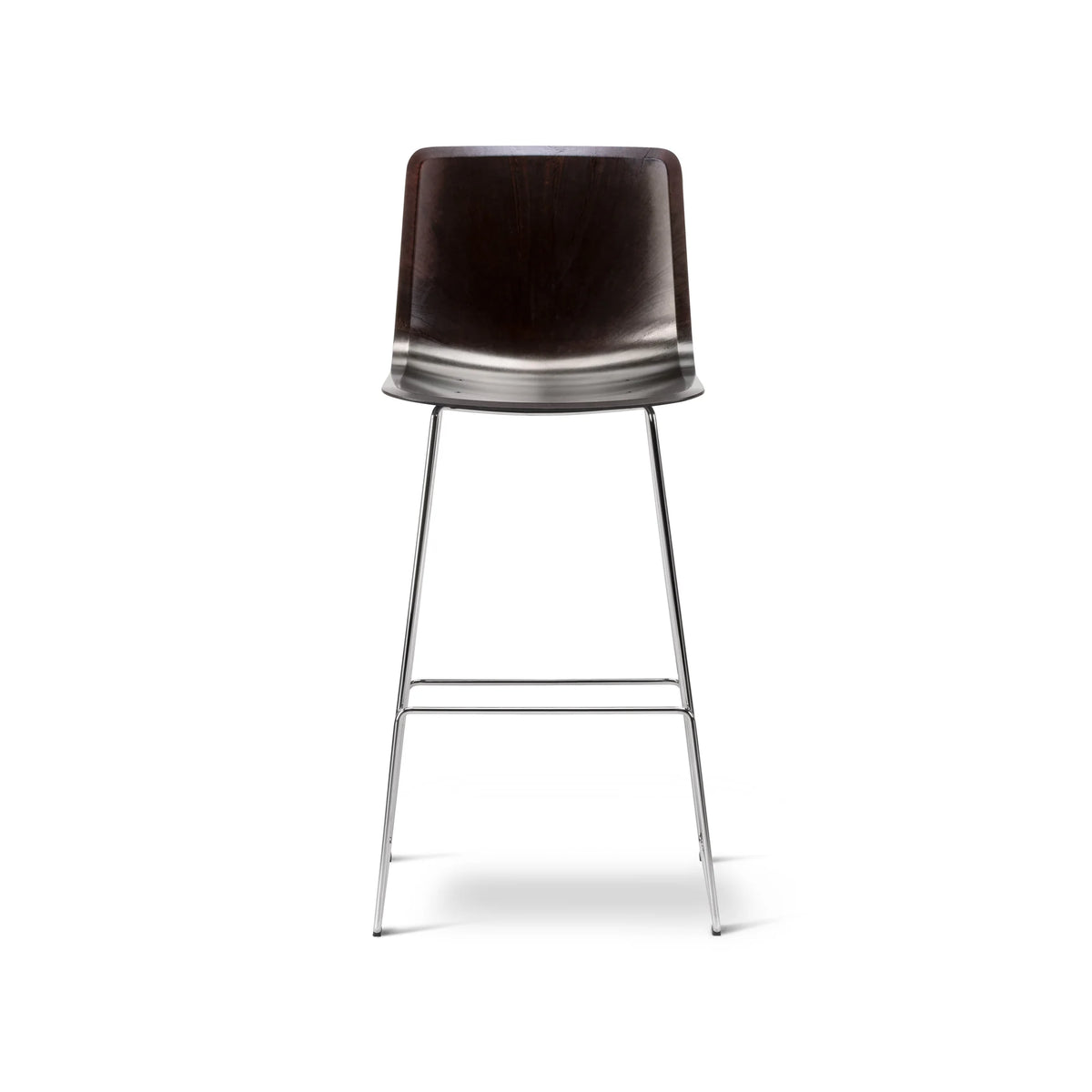 Pato 4303 77 Paper Sledge Bar Stool - Chrome/Papershell-3