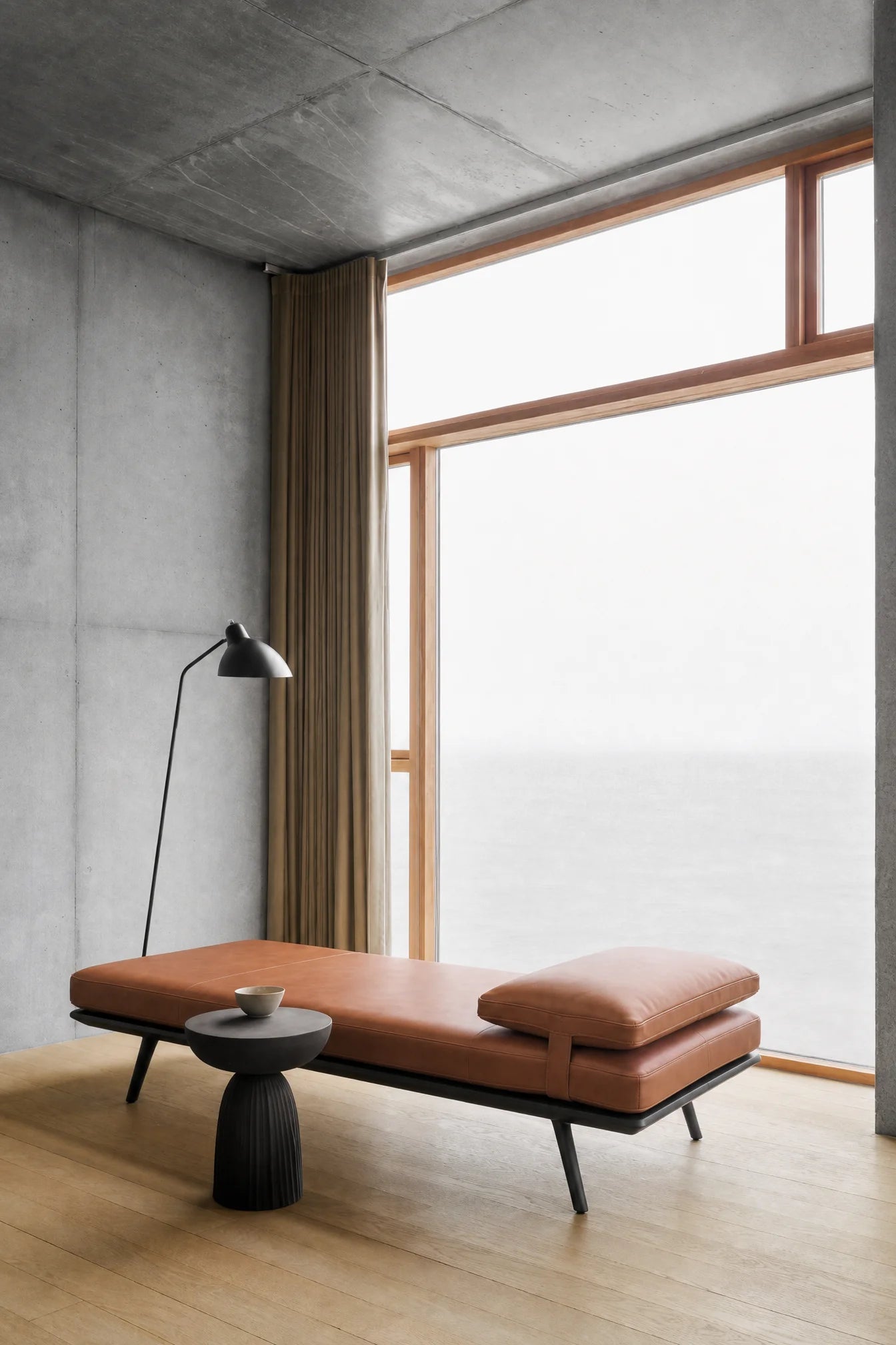 Spine 1700 Daybed - Leather 2 (Cognac 75)