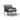 Savannah 8801 Lounge Chair - Black Lacquered/Leather 2 (Trace 8175)/Fabric 2 (Hallingdal 65 - 110)