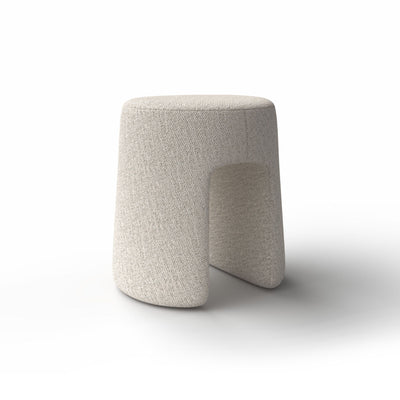 Sequoia 1756 Pouf - Fabric 1 (Linara 2494/434 Egret)