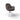 Swoon 1779 Swivel Dining Chair - Polished Aluminum/Leather 1 (Omni 320 Dark Clay)