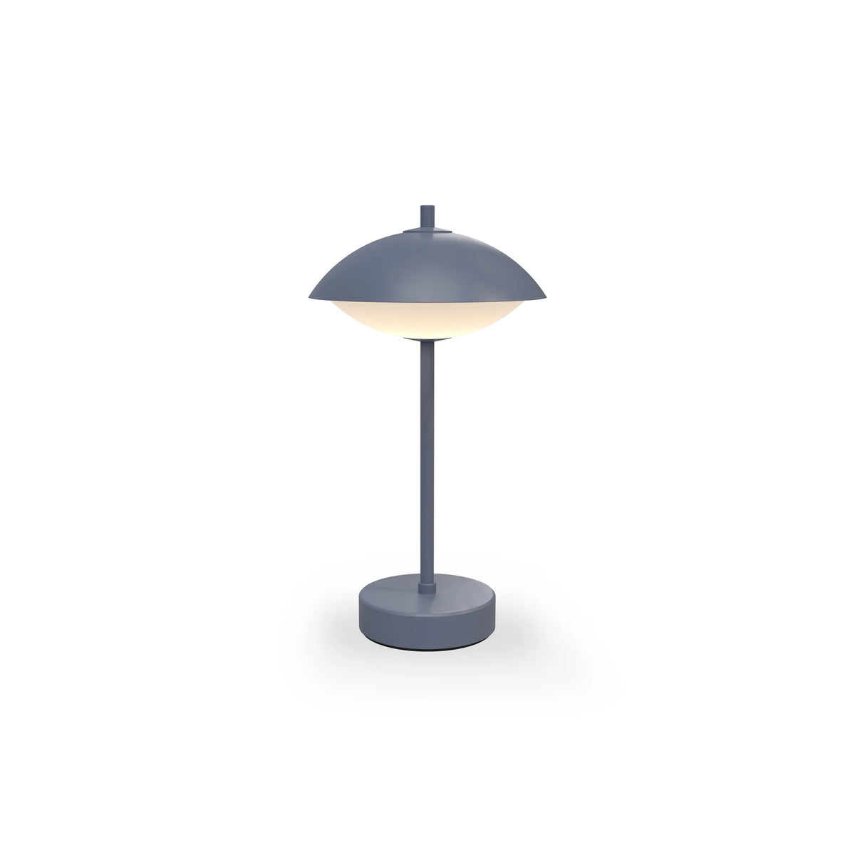 Clam Portable Table Lamp - Dusk Blue-3