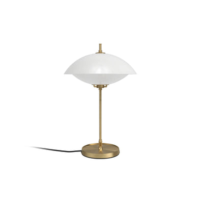 Clam Table Lamp - Brass/Opal