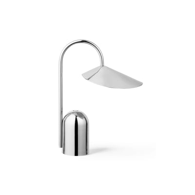 Arum Portable Table Lamp - Stainless Steel