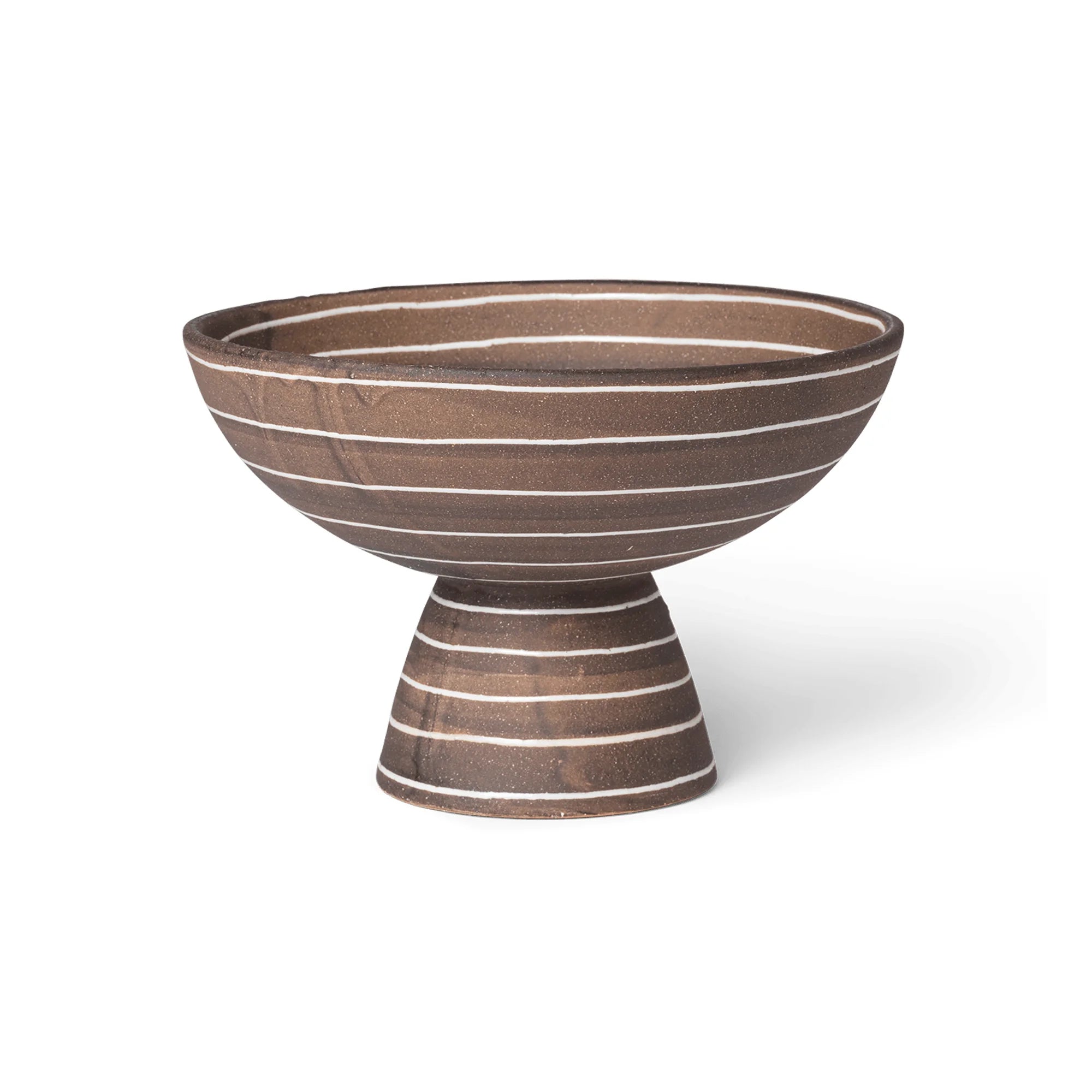 Brura Bowl - Coffee/White-1
