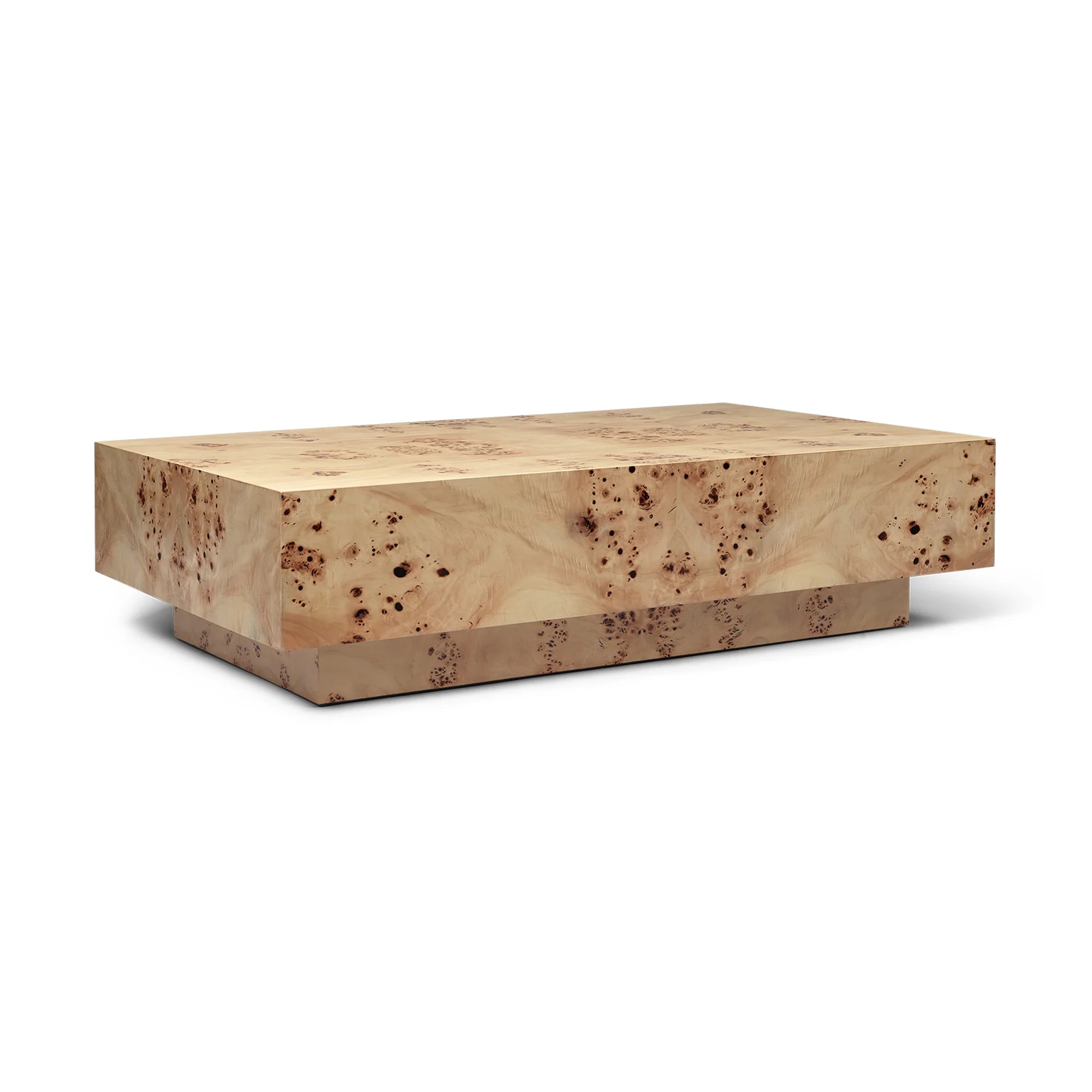 Burl Coffee Table - Natural-1