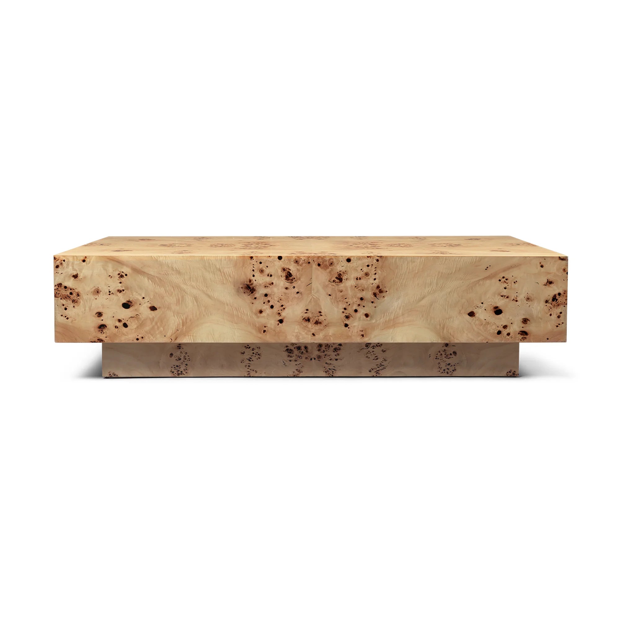 Burl Coffee Table - Natural-3