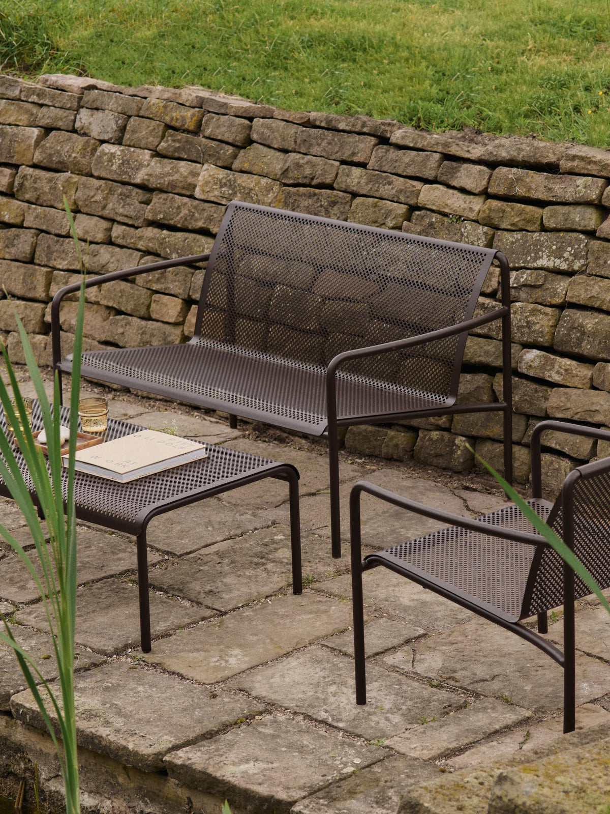 Dapple 2 Seater Outdoor Sofa - Dark Chocolate-4