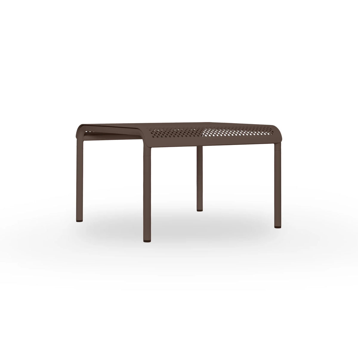 Dapple 57 Low Outdoor Coffee Table - Dark Chocolate-1