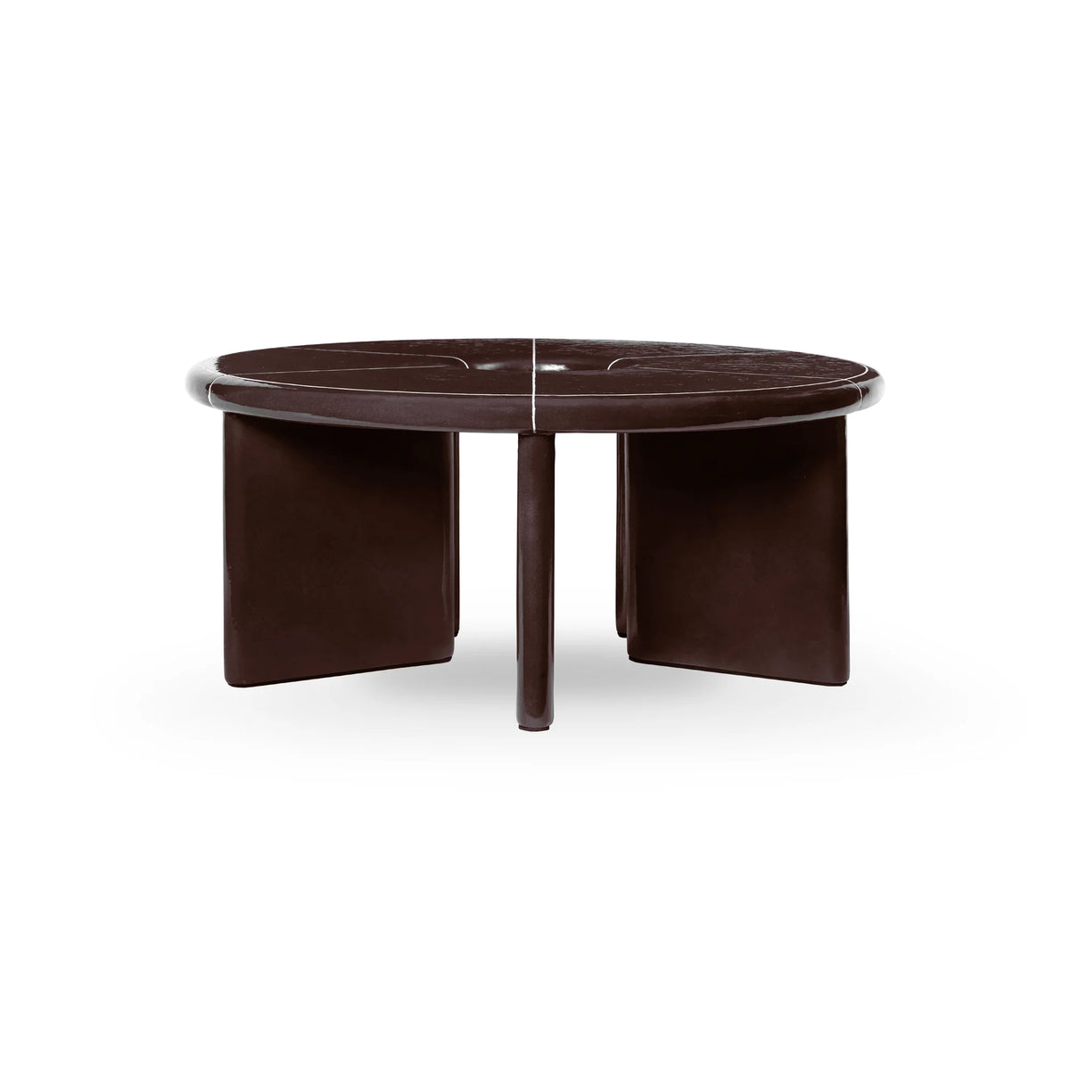 Deya 80 Coffee Table - Chestnut Brown-3