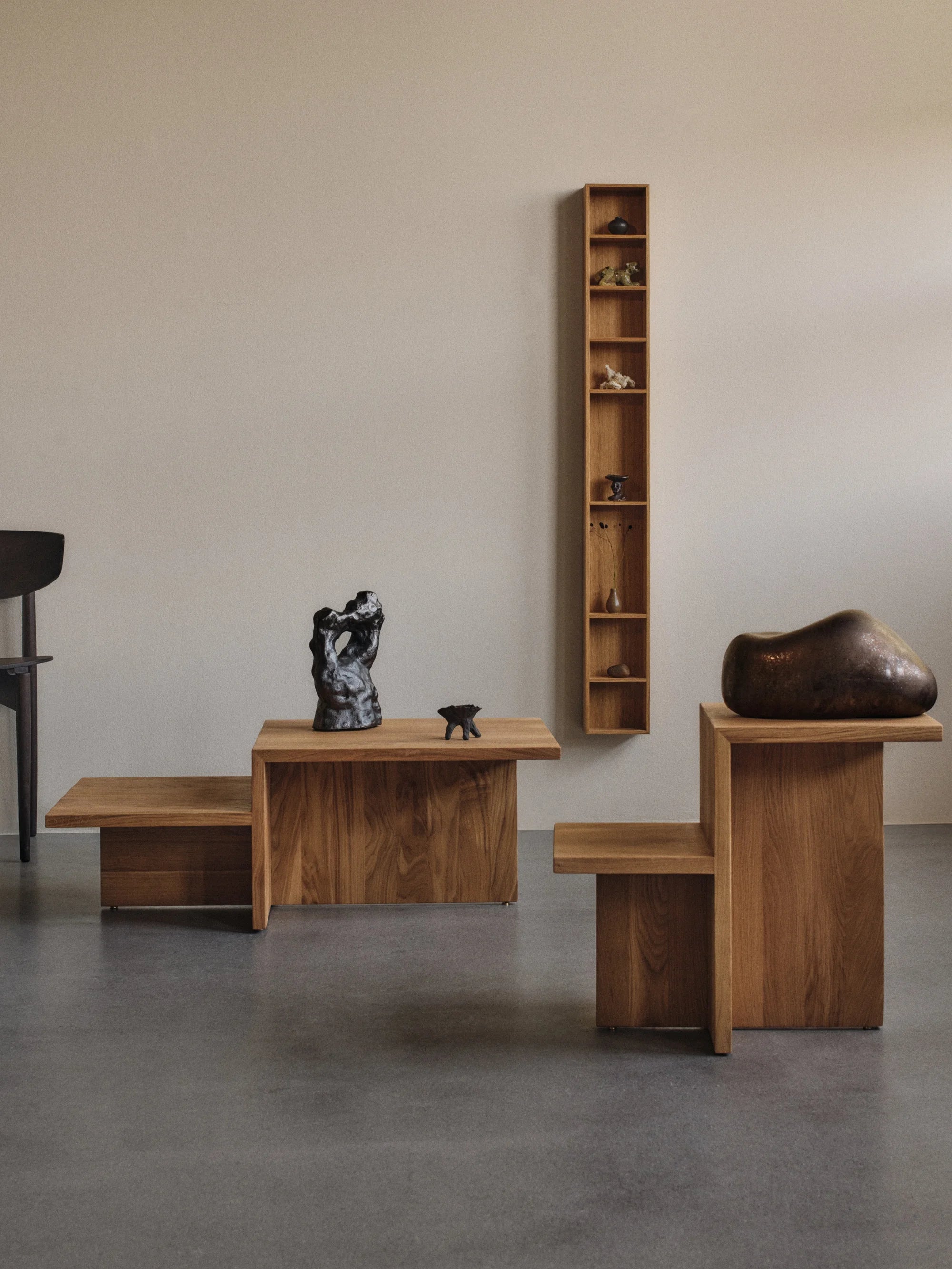 Distinct Side Table - Natural Oak-2