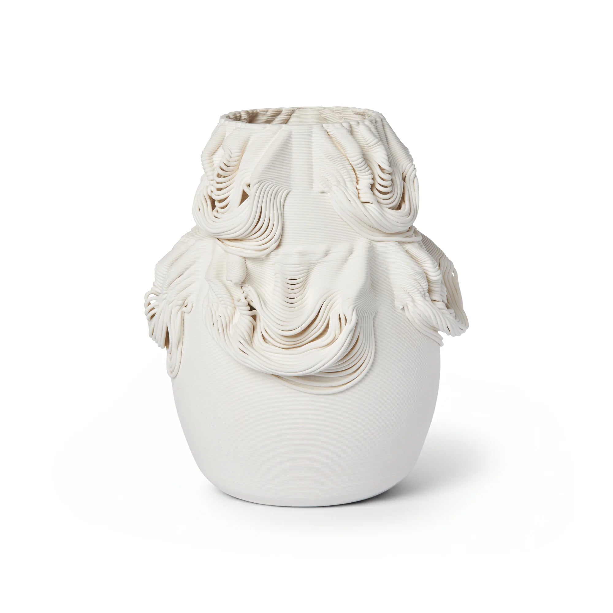 Drisca Vase - Off White-1