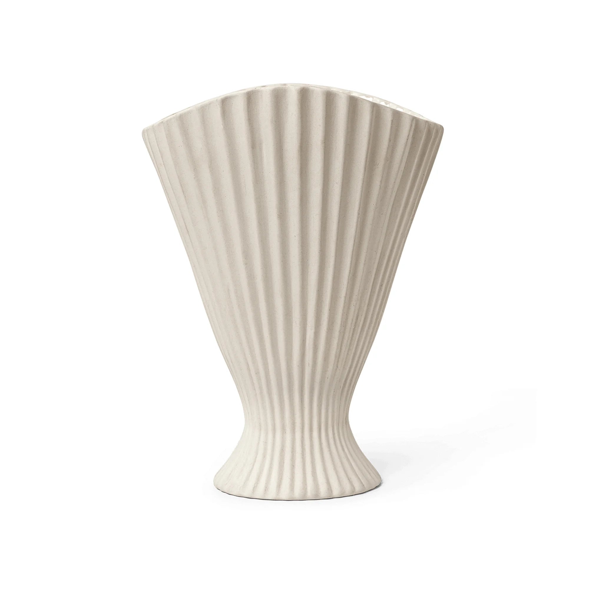 Fountain Vase - Large/Off White-3