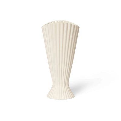Fountain Vase - Small/Off White