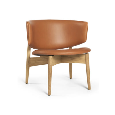 Herman Lounge Chair - Oak/Leather 5 (Envy Cognac)