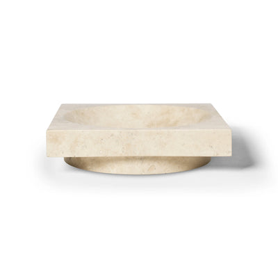 Hew Low Centerpiece - Travertine