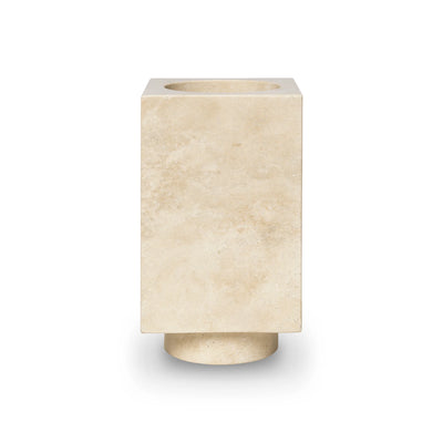 Hew Vase - Travertine