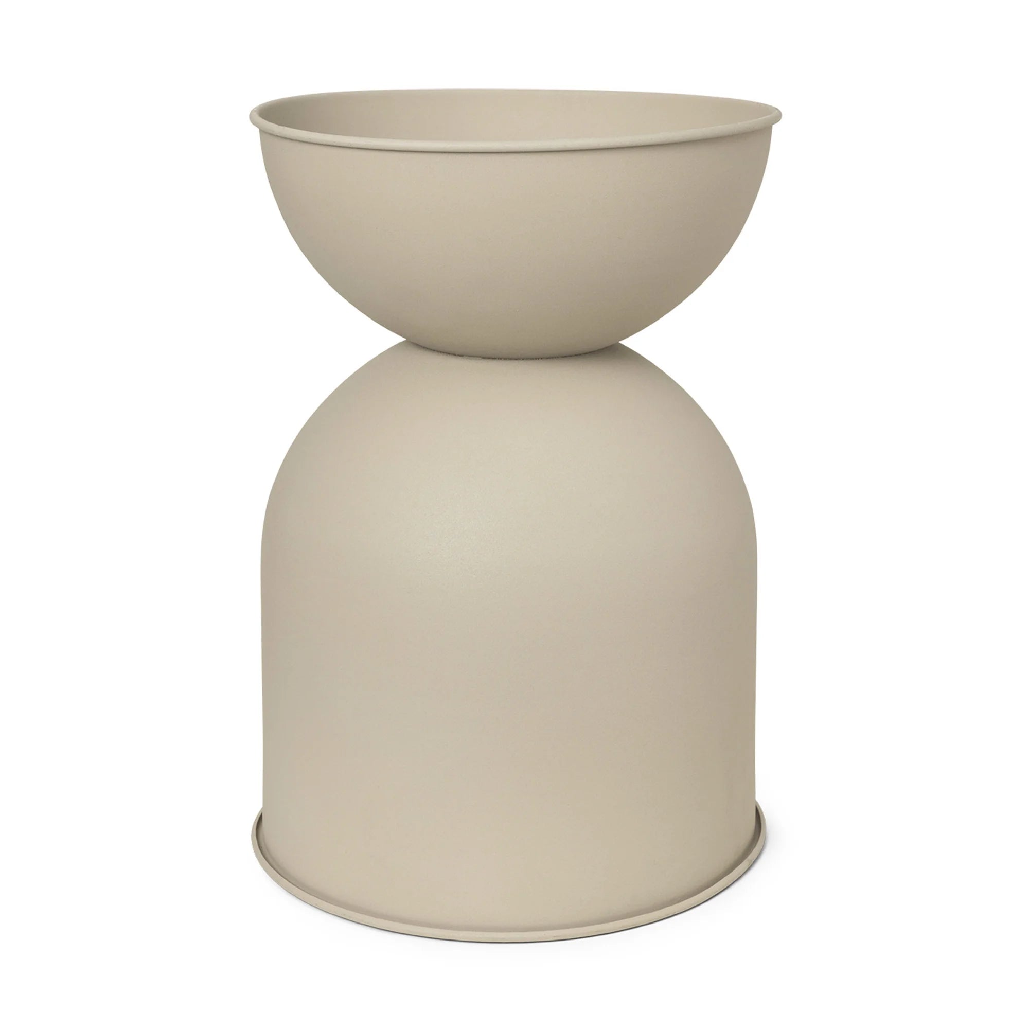 Hourglass Pot - Medium/Cashmere-1