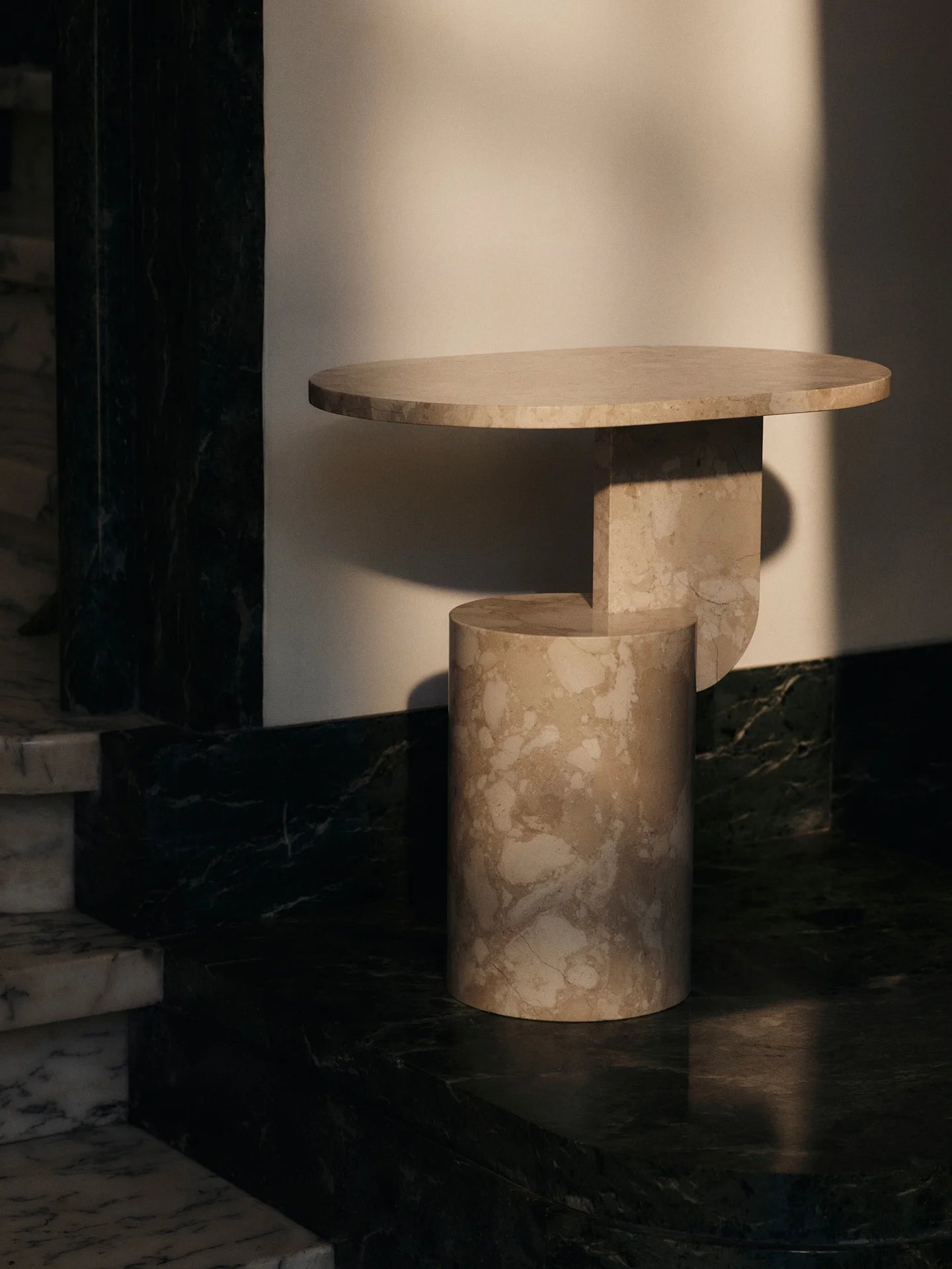 Insert Side Table - Stone-5