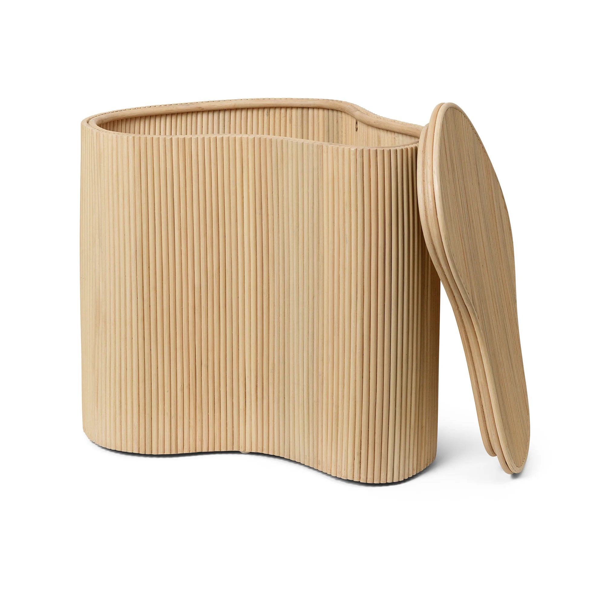 Isola Storage Side Table - Natural-3