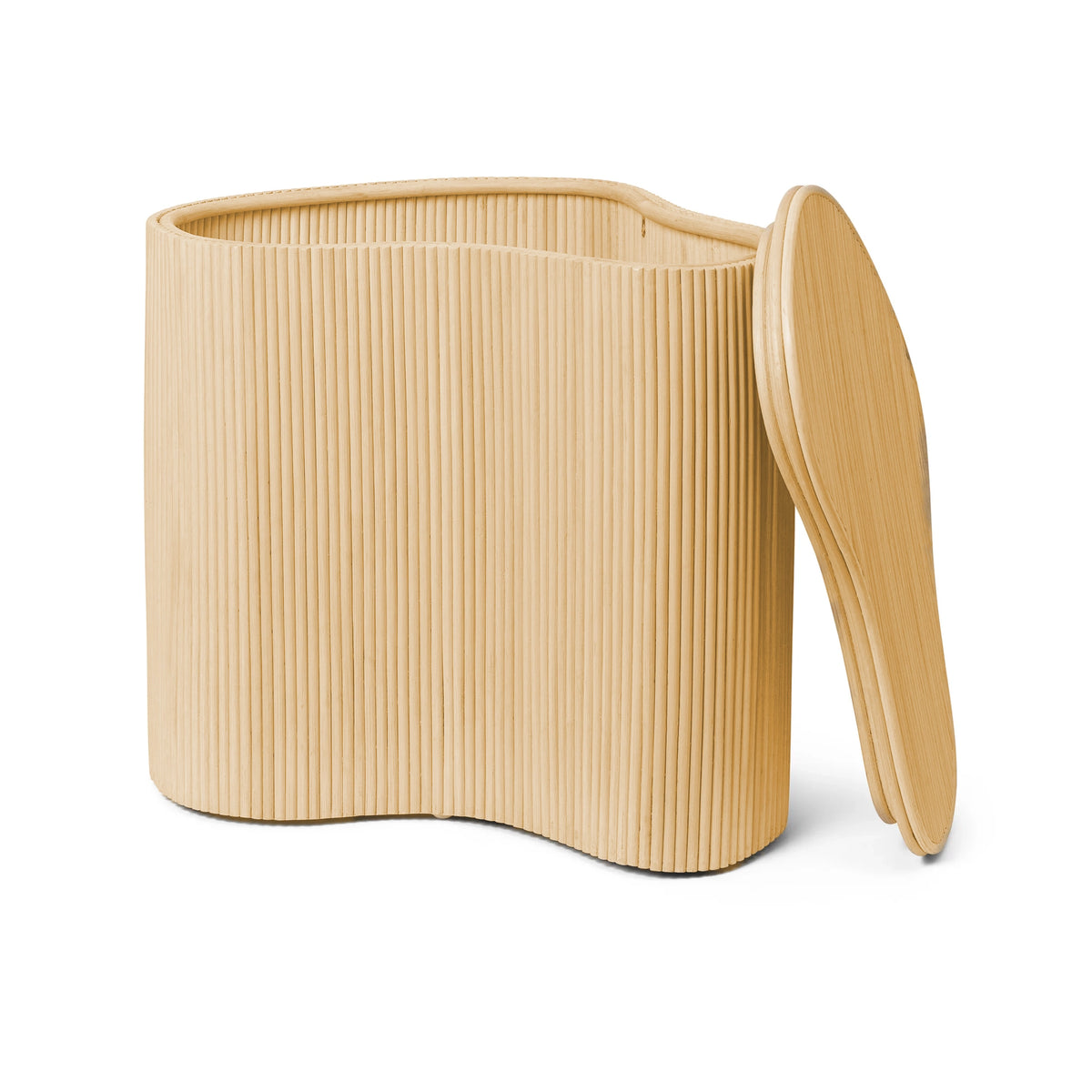 Isola Storage Side Table - Natural-4
