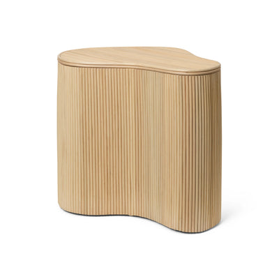 Isola Storage Side Table - Natural