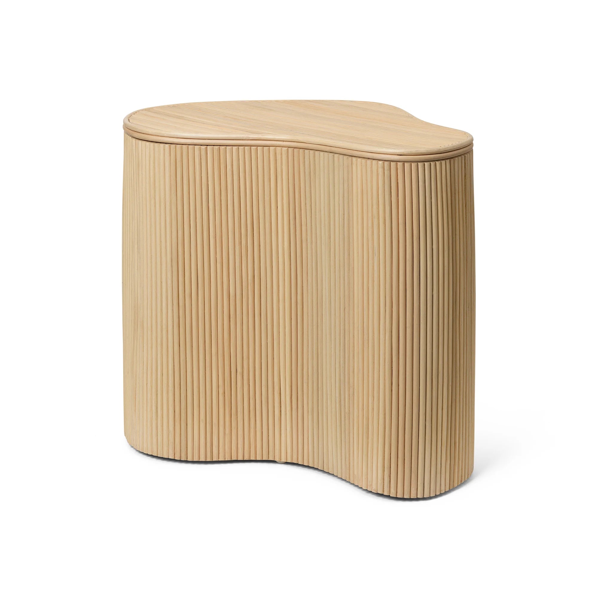 Isola Storage Side Table - Natural-1
